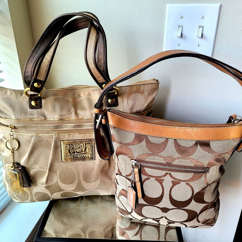 COACH BUNDLE women's tote & shoulder bag